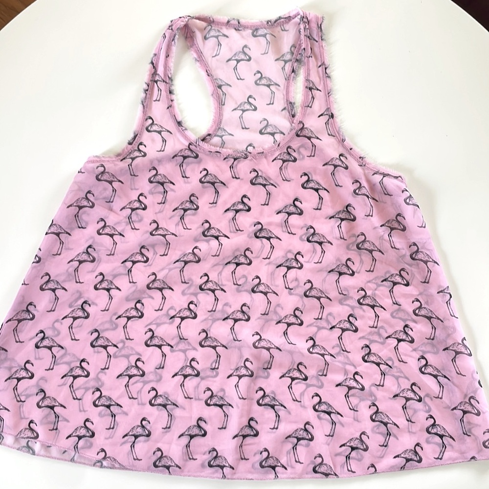 Flamingo Tank Blouse
